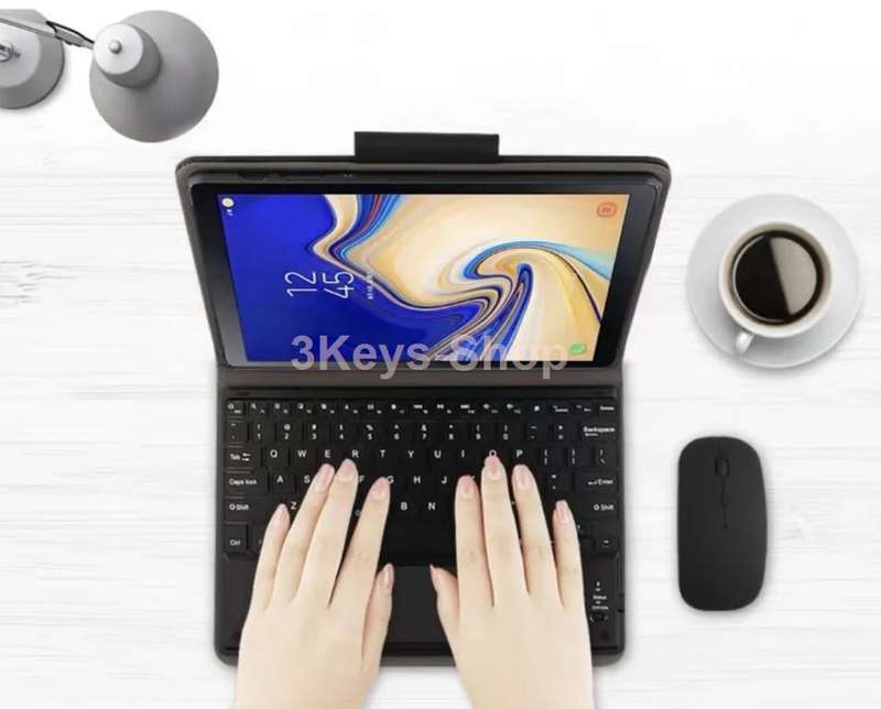 Samsung Galaxy Tab S4 Book Cover Keyboard,  Keyboard Case for Samsung Galaxy Tab S4 10.5 2018 Model