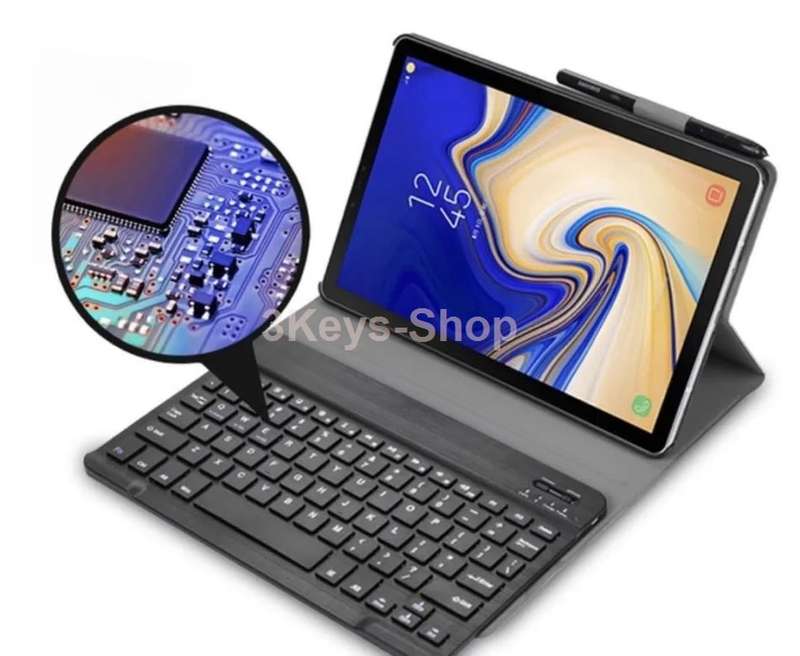 Samsung Galaxy Tab S4 Book Cover Keyboard,  Keyboard Case for Samsung Galaxy Tab S4 10.5 2018 Model