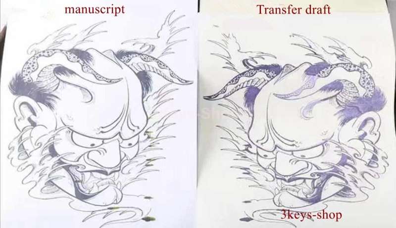 Dragonhawk Black Tattoo Transfer Stencil Machine Thermal Copier Printer Machine