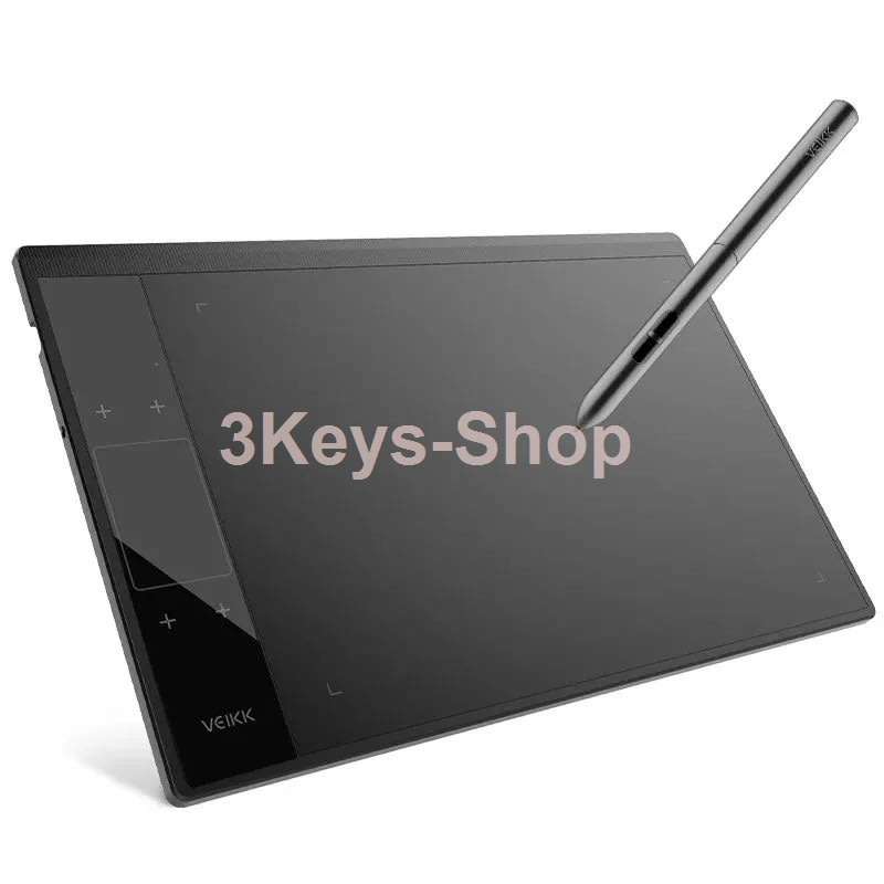 VEIKK A30 Graphics Drawing Tablet with 8192 Levels Battery-Free Pen - 10" x 6" Active Area
