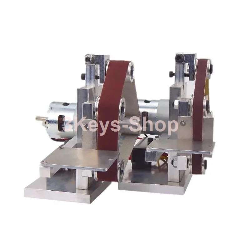 220V DIY Mini Belt Sander Knife Apex Edge Sharpener Grinding Polishing Machine 330x10mm Belt
