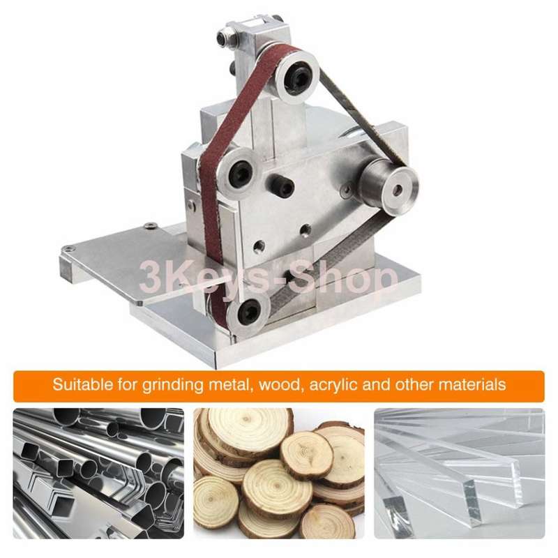 220V DIY Mini Belt Sander Knife Apex Edge Sharpener Grinding Polishing Machine 330x10mm Belt