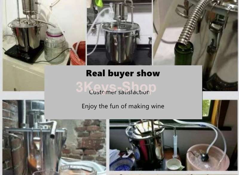 20L Brewer Distillator Pure Dew Machine Wine Making Equipment