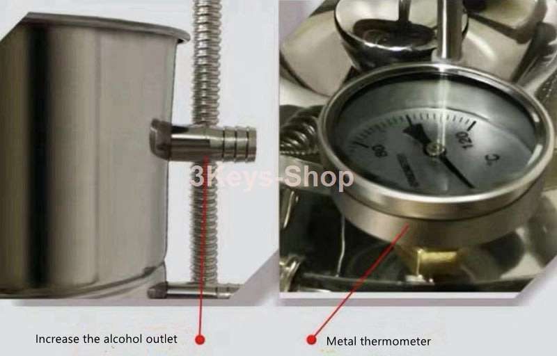 20L Brewer Distillator Pure Dew Machine Wine Making Equipment