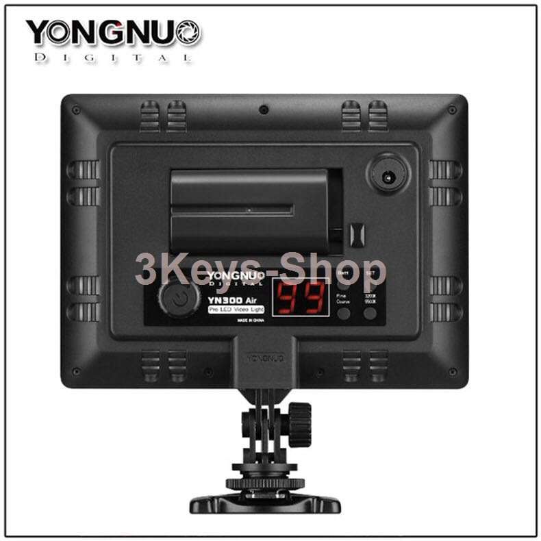 YONGNUO YN300 Air LED Camera Video Light with Adjustable Color Temperature 3200K-5500K for Canon Nik