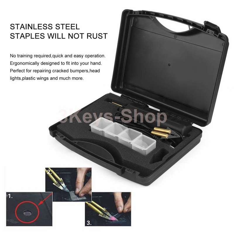 Professional Plastic Repair System Welding Bumper Fairing Auto Body Tool With Practical Staple Plast