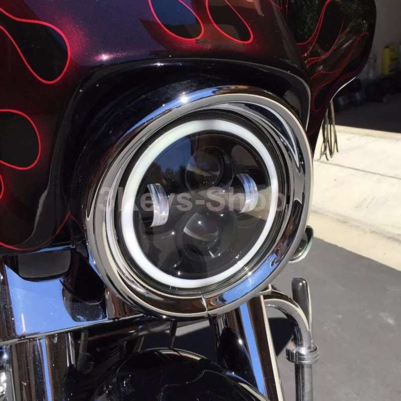 7'' LED Headlight Headlights High beam lights low beam lights Jeep / Harley motorcycle headlights