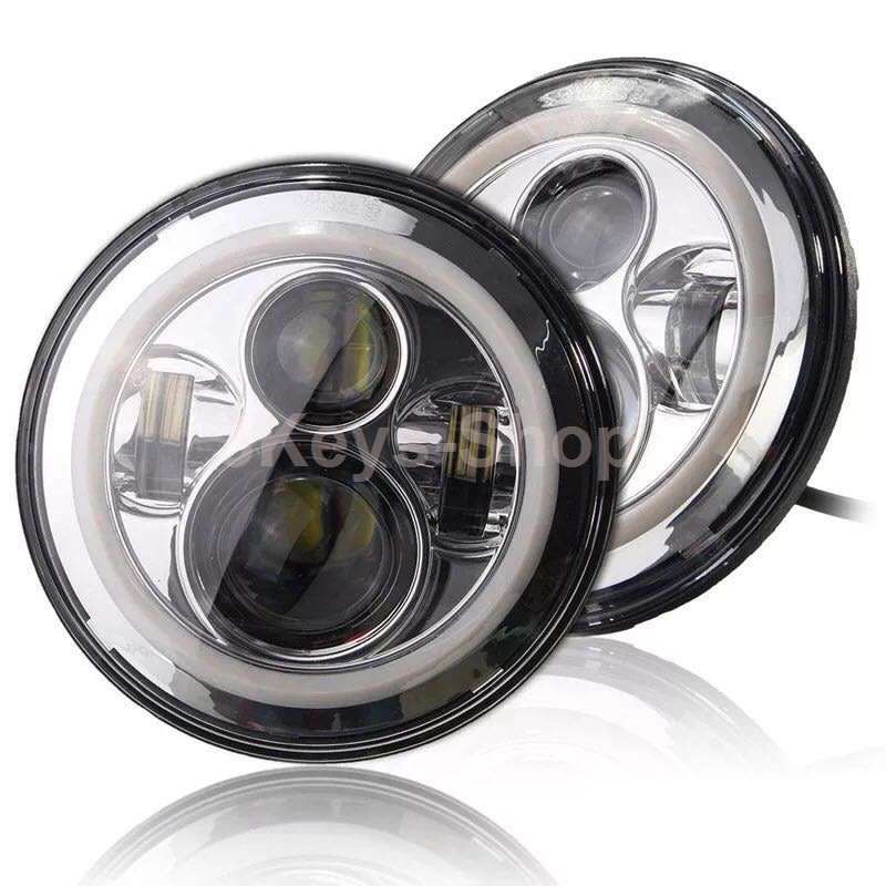 7'' LED Headlight Headlights High beam lights low beam lights Jeep / Harley motorcycle headlights