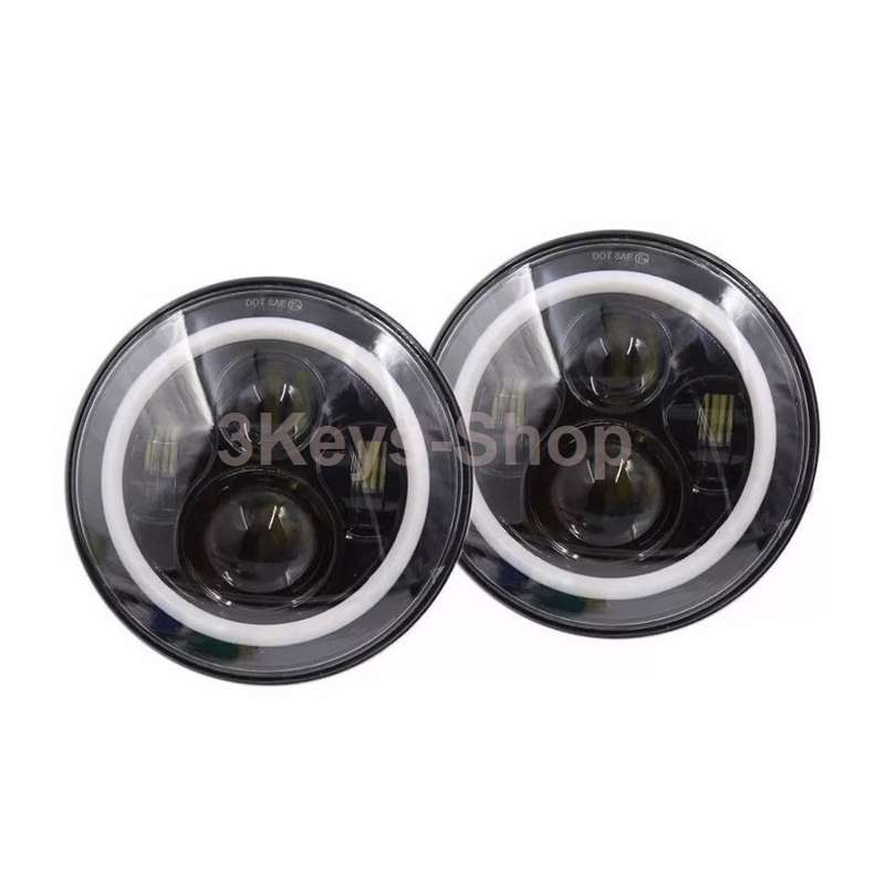 7'' LED Headlight Headlights High beam lights low beam lights Jeep / Harley motorcycle headlights