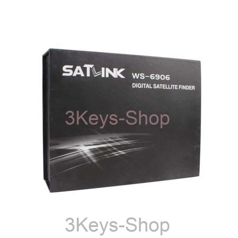 Digital Satellite Signal Finder Meter SATlink WS-6906 3.5 - Inch DVB-S FTA Data