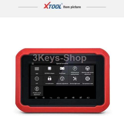XTOOL X100 PAD Auto Key Programmer EPB/TPS/Oil/Throttle/DPF Reset OBDII Diagnostic Tool