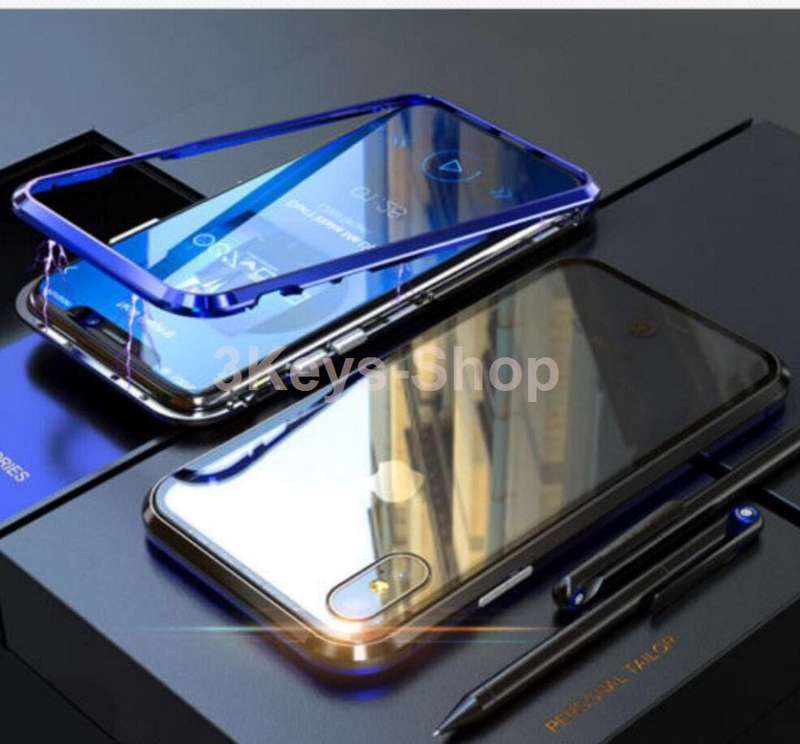 iphone X iphone 7 8 Magnetic Adsorption metal Case iphoneX 7 8 Plus 2018 New