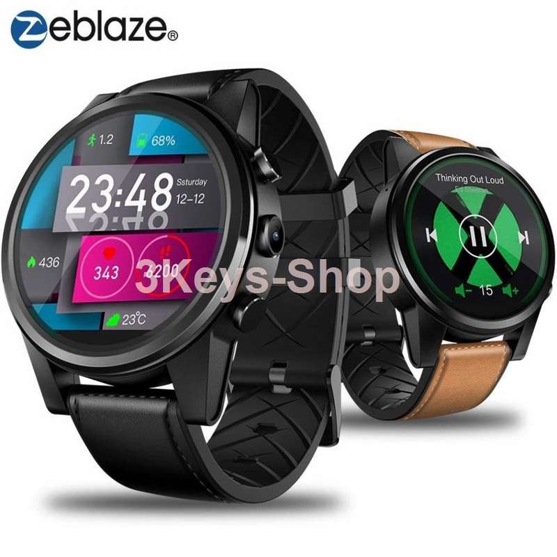 Zeblaze THOR 4 Pro 4G WIFI GPS 1.6 inch LTPS Crystal Display 1+16G Android7.1 Watch Phone