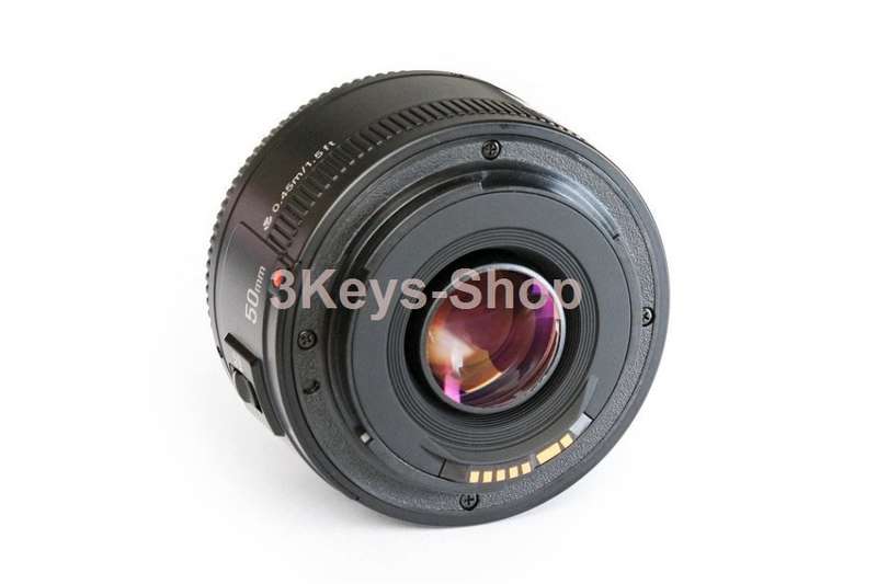 YONGNUO YN50mm F1.8 Lens Large Aperture Auto Focus Lens for Canon EF Mount EOS Camera