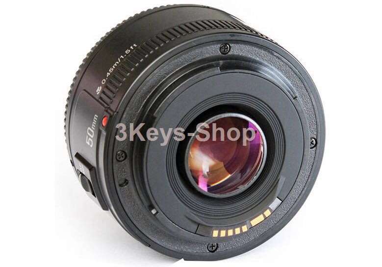 YONGNUO YN50mm F1.8 Lens Large Aperture Auto Focus Lens for Canon EF Mount EOS Camera