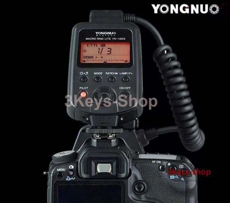 YongNuo YN-14EX TTL Macro Ring Lite Flash Light for Canon EOS DLSR Camera