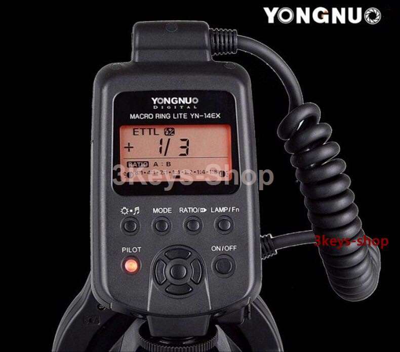 YongNuo YN-14EX TTL Macro Ring Lite Flash Light for Canon EOS DLSR Camera