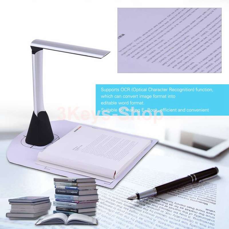 Leixan L1000  Document Scanner, Portable High Speed USB Book Image Document Camera Scanner