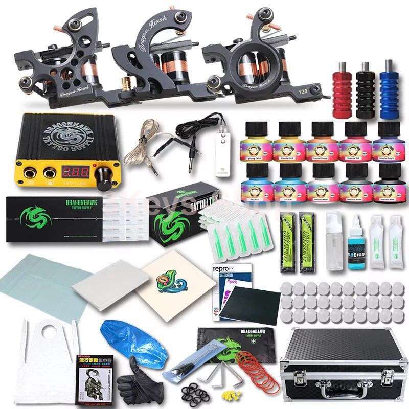 Dragonhawk Professional tattoo machine manufacturer Tattoo machine set