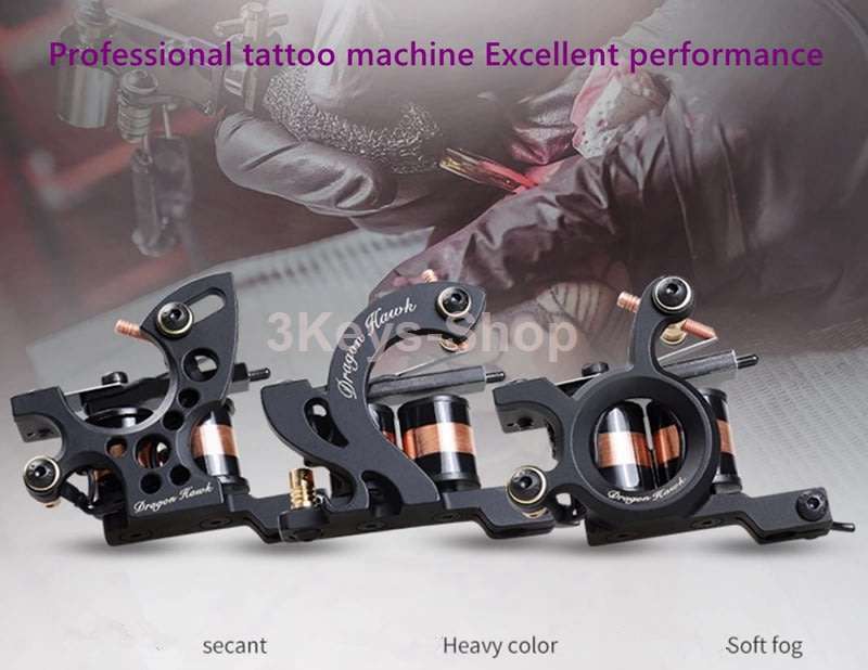 Dragonhawk Professional tattoo machine manufacturer Tattoo machine set