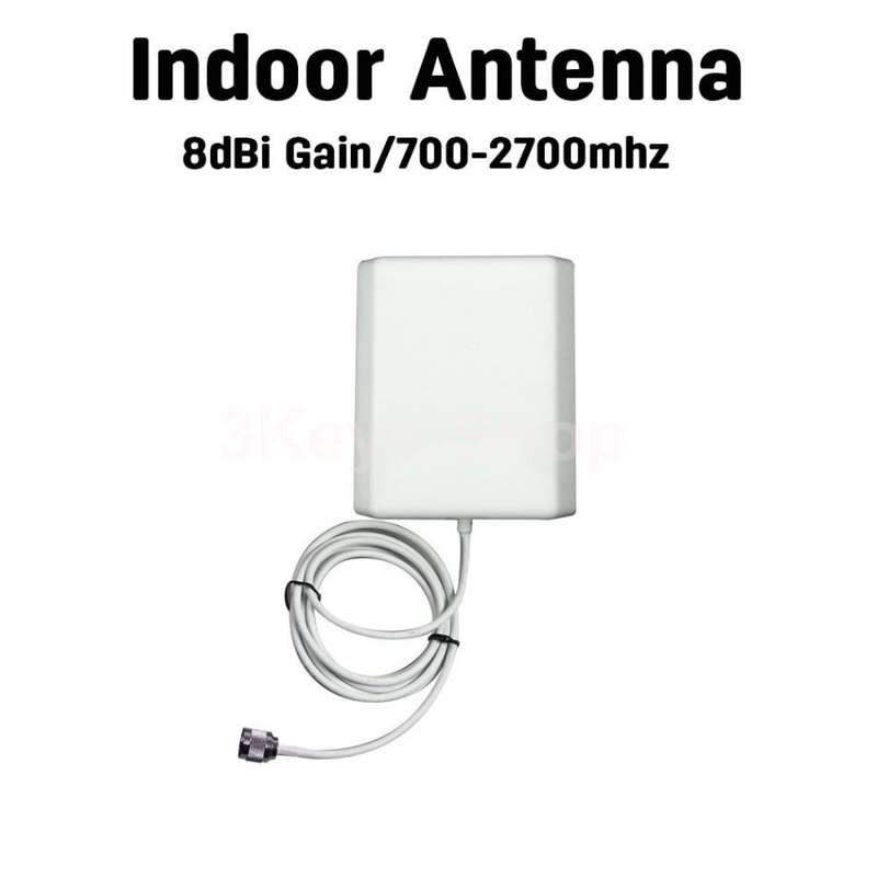 Lintratek 2G 3G 4G LTE Cell Phone Signal Booster Amplifier Repeater 850MHz 1900MHz Antenna Set