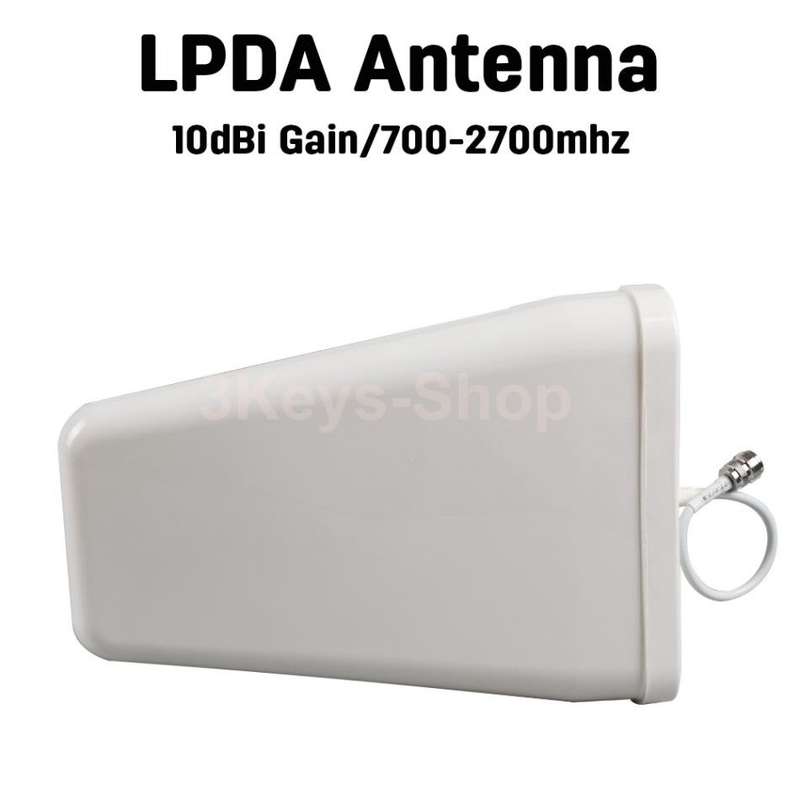 Lintratek 2G 3G 4G LTE Cell Phone Signal Booster Amplifier Repeater 850MHz 1900MHz Antenna Set