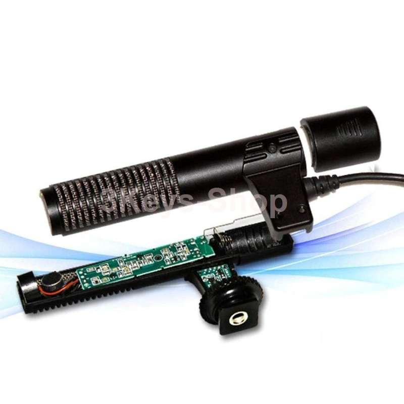 MIC-01 SLR Camera DV Stereo Camera Professional 3.5mm Recording Microphone Microphones