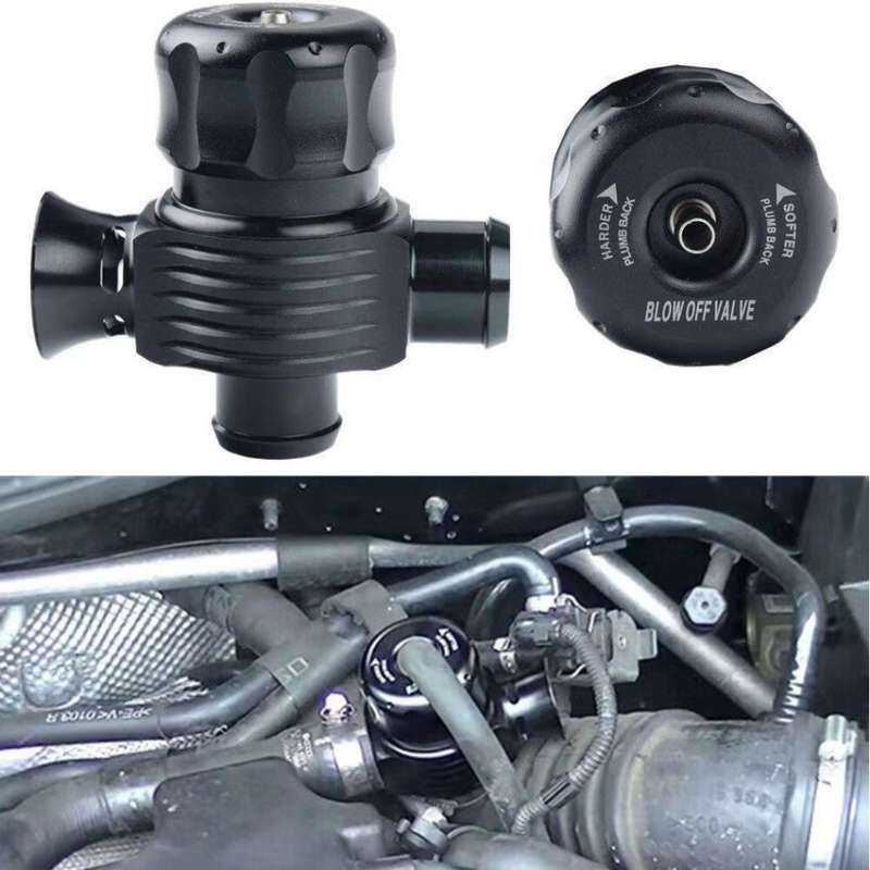 Dual Port Blow Off Valve,25mm Turbo Diverter Valve Dump Valve BOV Turbine Relief Valve Blow-Off Valv