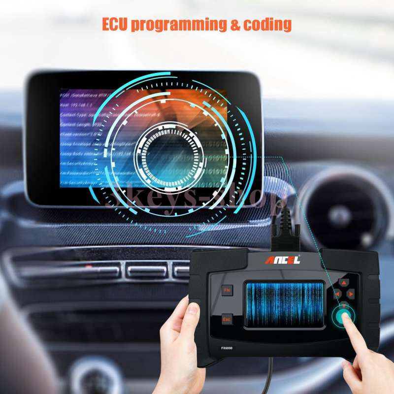 ANCEL FX6000 OBD2 Scanner with Full System Automotive Code Reader Vehicle OBDII Diagnostic Scan Tool