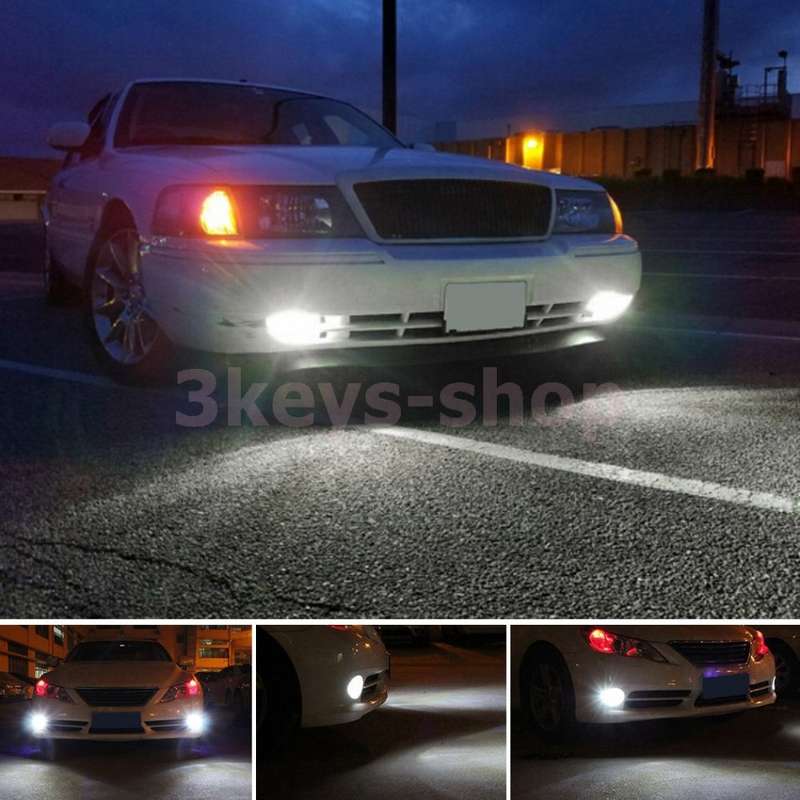 Extremely Bright LED Fog Lights Conversion Bulbs - H11 H8, H9 H16(JP) Led Bulbs - 80W High Power 1,
