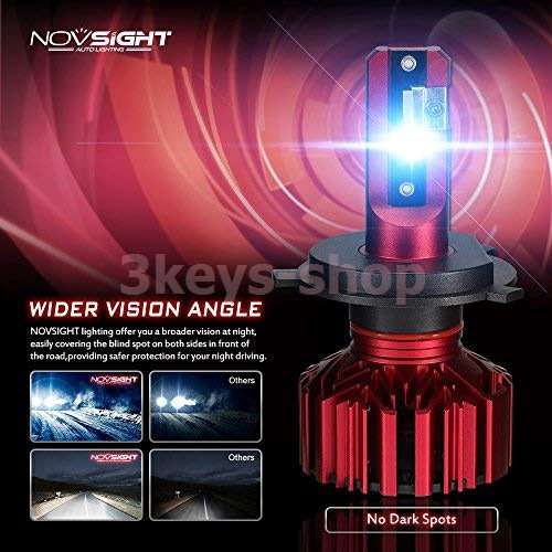 10000LM LED Headlight Bulbs Conversion Kit.Hi/Lo Beam Headlamp, Dual Beam Head Light, HID or Halogen