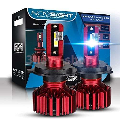 10000LM LED Headlight Bulbs Conversion Kit.Hi/Lo Beam Headlamp, Dual Beam Head Light, HID or Halogen