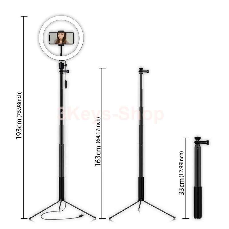 26CM 10inchLive Fill Light LED Ring Light Beauty Light Live Tripod cell Phone Beauty Fill Light