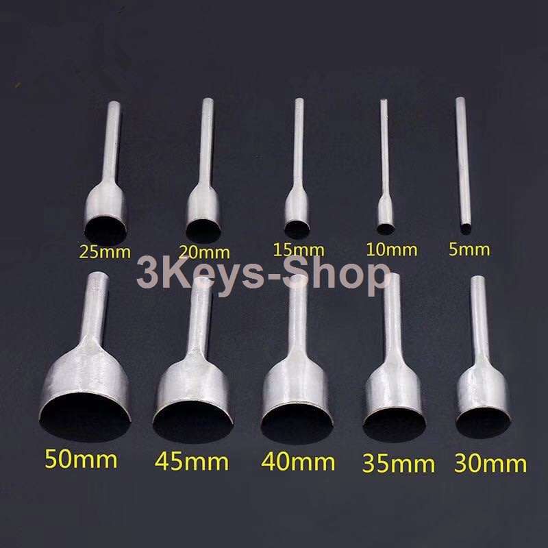 10 leather craft tools 5-50mm1/2 semi-circle chopping