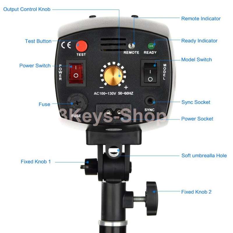 Godox K-180A Portable Mini Studio Flash Light Small Photography 220V