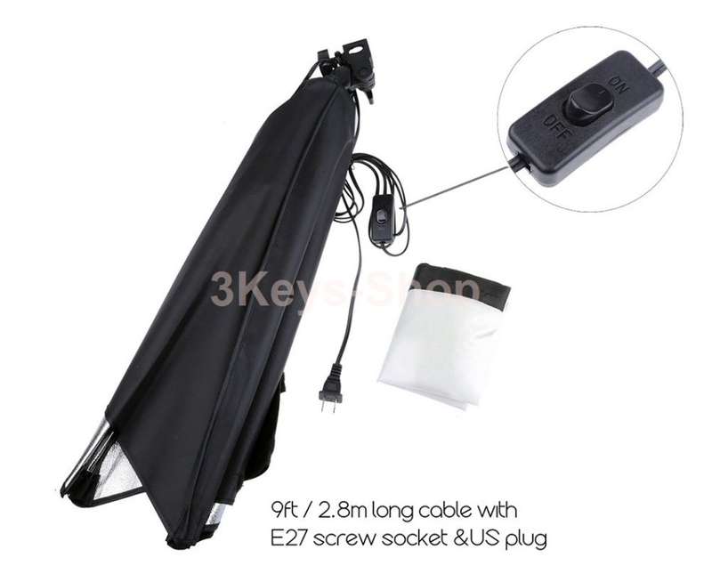 Lightdow Overhead Softbox Continuous Light Photo Studio YouTube Vlog Soft Box Lighting Kit