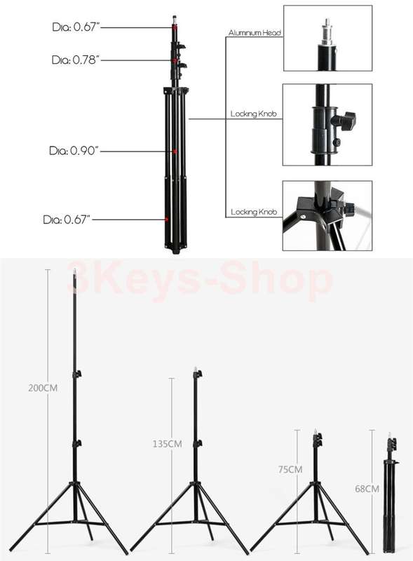 Lightdow Photographic Photo Umbrella Lighting Kit