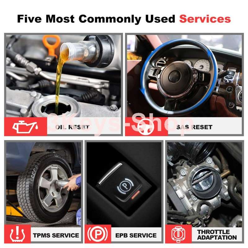 LAUNCH Scan Tool CRP129X OBD2 Scanner Automotive Code Reader Android Based Diagnostic Tool for Engin