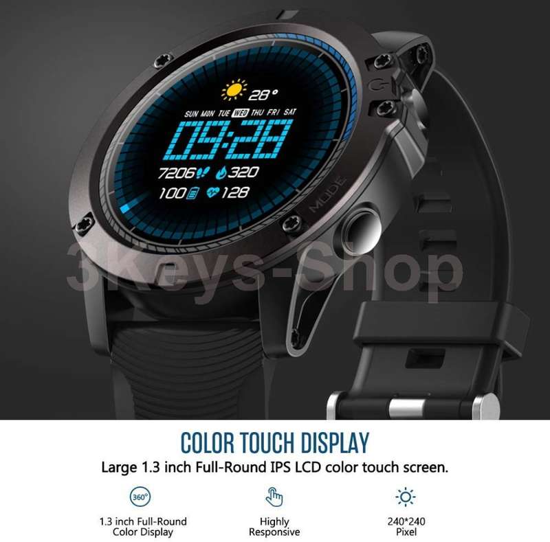 Zeblaze Vibe 3 PRO Smart Watch,Heart Rate IP67 Waterproof Bluetooth 4.0 Smartwatch Smart Sports Watc