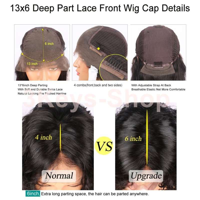 Lace Front Wigs Short Bob Wigs Pre Plucked With Baby Hair Curly Brazilian Remy Hair Wigs For Women (