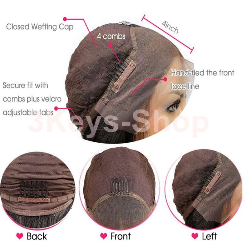 Deep Wave lace Front Wigs with Baby Hair Pre Plucked Brazilian Deep Wave Lace Front WigFull End Lac