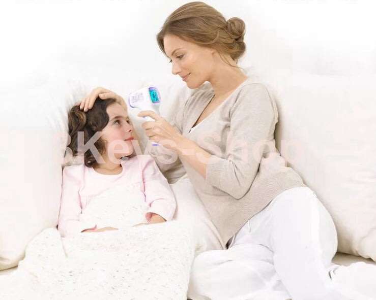 Forehead Thermometer Gun, Non-Contact Temperature Measurement Device, Infrared Digital Termomete for