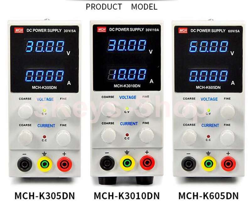 New Adjustable DC Power Supply 60V/5A Digital Display High Precision Current Meter