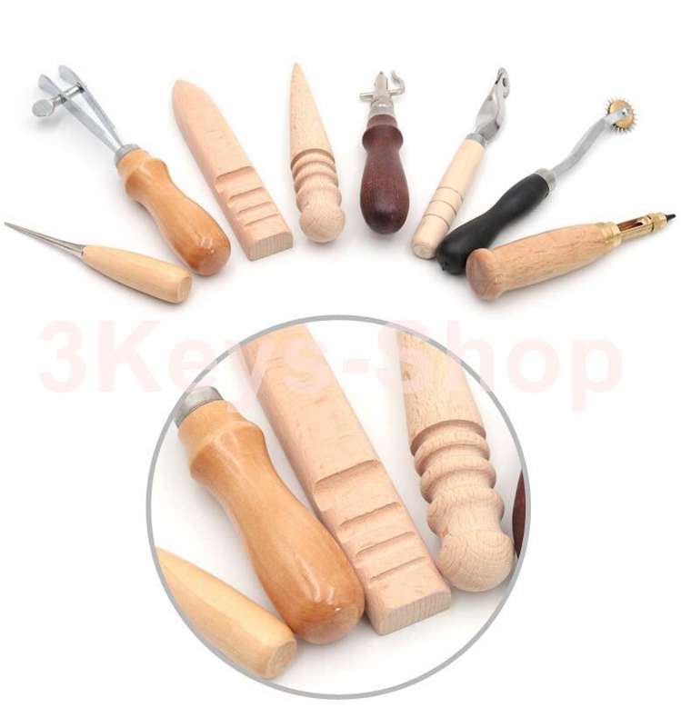 Leathercraft Tools Kit Leather Punch Hand Sewing Tool Set