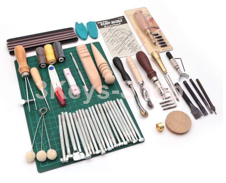 Leathercraft Tools Kit Leather Punch Hand Sewing Tool Set