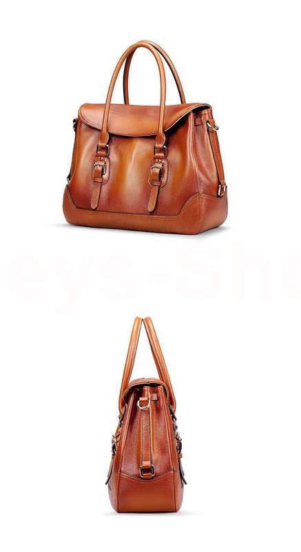 Women's Genuine Leather Purses and Handbags, Satchel Tote Shoulder Bag