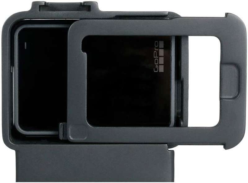 Vlogging Protective Case for GoPro Hero 7/6/5 with Cold Shoe Mount Microphone Adapter Storage+Vertic