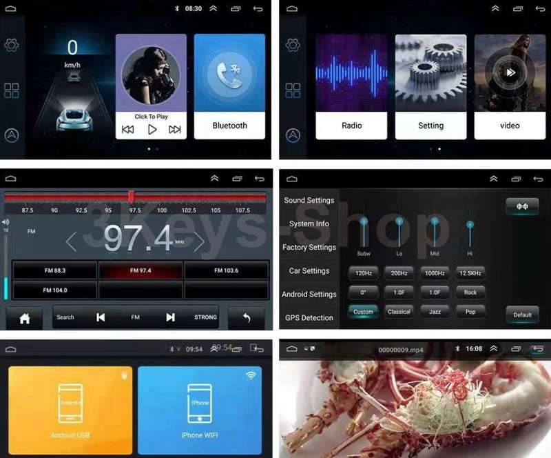 Car Stereo Car 9inch Android 2G RAM+32G ROMIndash Head Unit for Volkswagen Jetta Passat Golf Touran