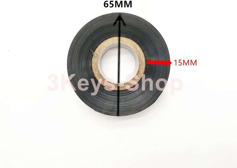 10 Rolls Hot Stamp Ribbon Thermal Transfer Ribbon 30mm x 100m for Date Coder Hot Stamp Printer HP-2