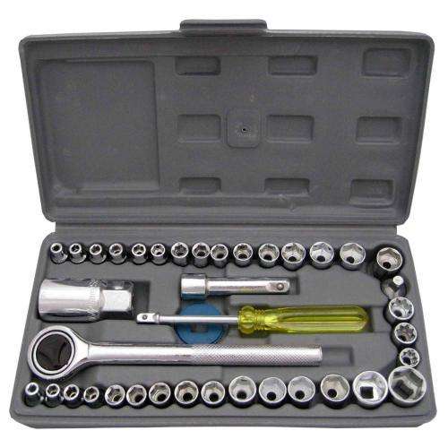 40 PCS COMBINATION SOCKET WRENCH SET, SPANNER SET